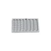 Bandeja portamonedas liderpapel plastico gris 275x155x24/35 mm