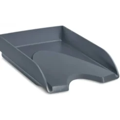 BANDEJA SOBREMESA CEP MINERAL PLASTICO COLOR GRIS 350X260X65 MM