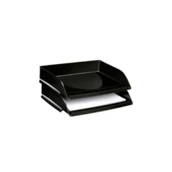 Bandeja sobremesa Cep plastico negra greenspirit plastico 348x257x66 mm practica