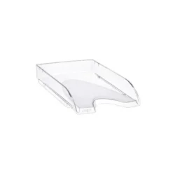 Bandeja sobremesa Cep plastico transparente 348x257x66 mm elegante