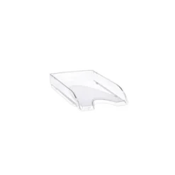 Bandeja sobremesa Cep plastico transparente 348x257x66 mm elegante