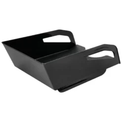 BANDEJA SOBREMESA PLASTICO Q-CONNECT GRAN CAPACIDAD CON ASA NEGRO OPACO 386X270X115MM