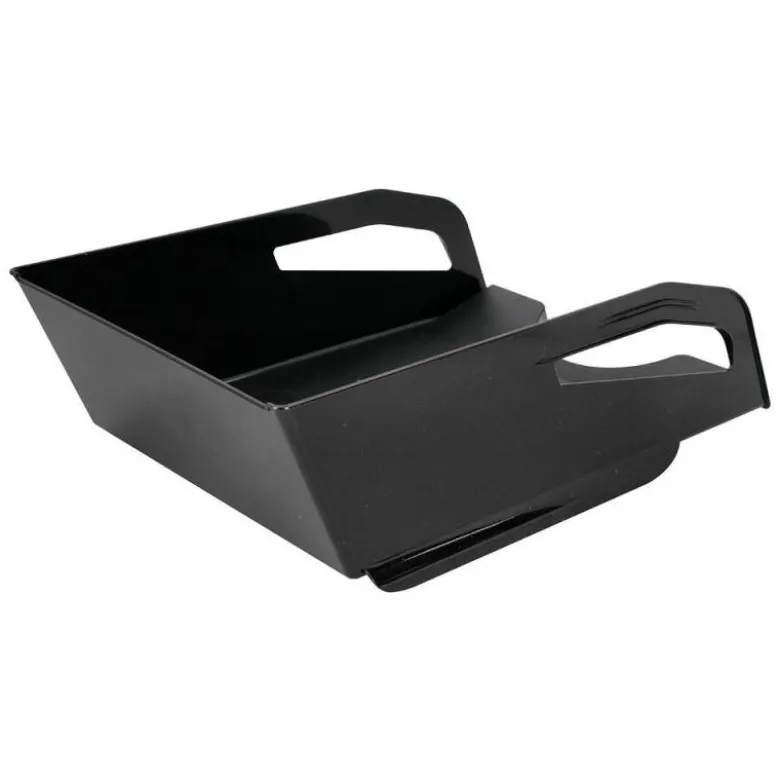 BANDEJA SOBREMESA PLASTICO Q-CONNECT GRAN CAPACIDAD CON ASA NEGRO OPACO 386X270X115MM