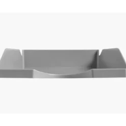Bandeja sobremesa plastico q-connect color gris opaco 240x70x340 mm
