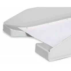 Bandeja sobremesa plastico q-connect color gris opaco 240x70x340 mm