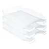 Bandeja sobremesa plastico q-connect transparente 240x70x340 mm