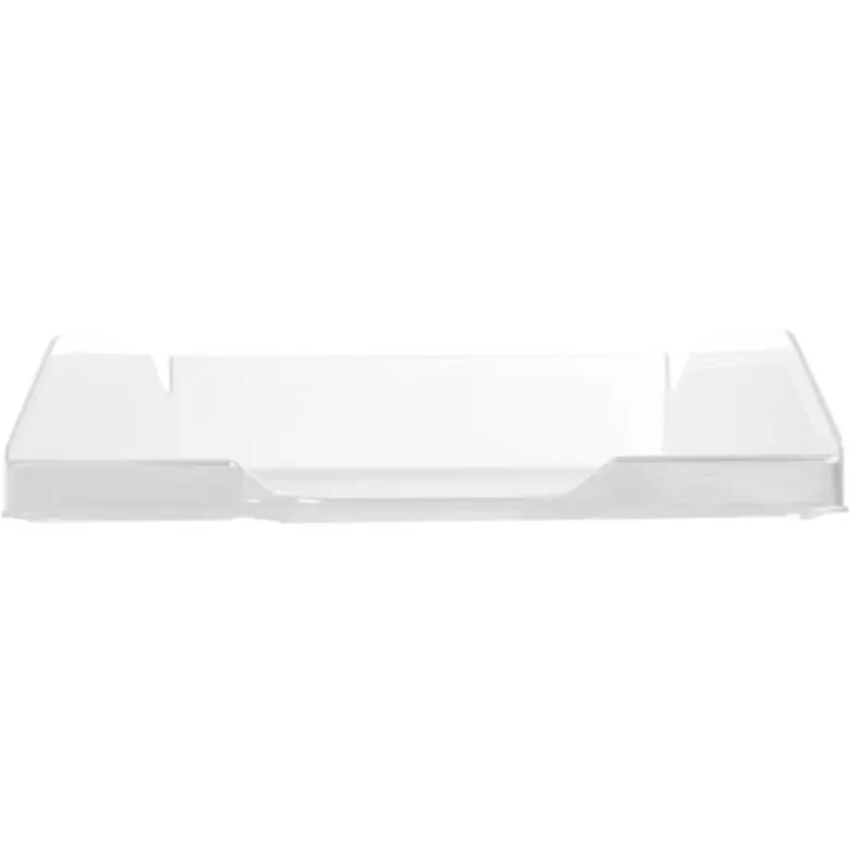 Bandeja sobremesa plastico q-connect transparente 240x70x340 mm