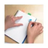 Banderitas Post-it ® separadoras Index verde, azul y violeta