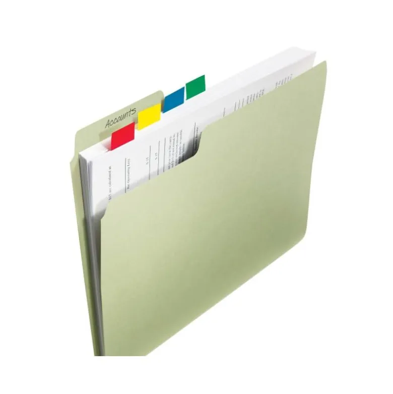 Banderitas Post-it ® separadoras Index verde, azul y violeta