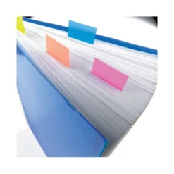 Banderitas Post-it ® separadoras Index verde, azul y violeta