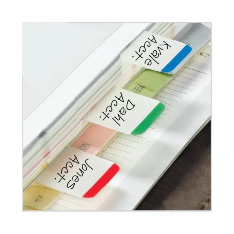 Banderitas Post-it ® separadoras Index verde, rojo y azul