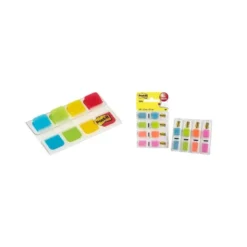 Banderitas Post-it ® separadoras Index rígidas dispensador 4 colores 15,8 x 38 mm
