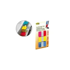 Banderitas separadoras rigidas. Dispensador 3 colores 2 banderitas por color. 686-ryb