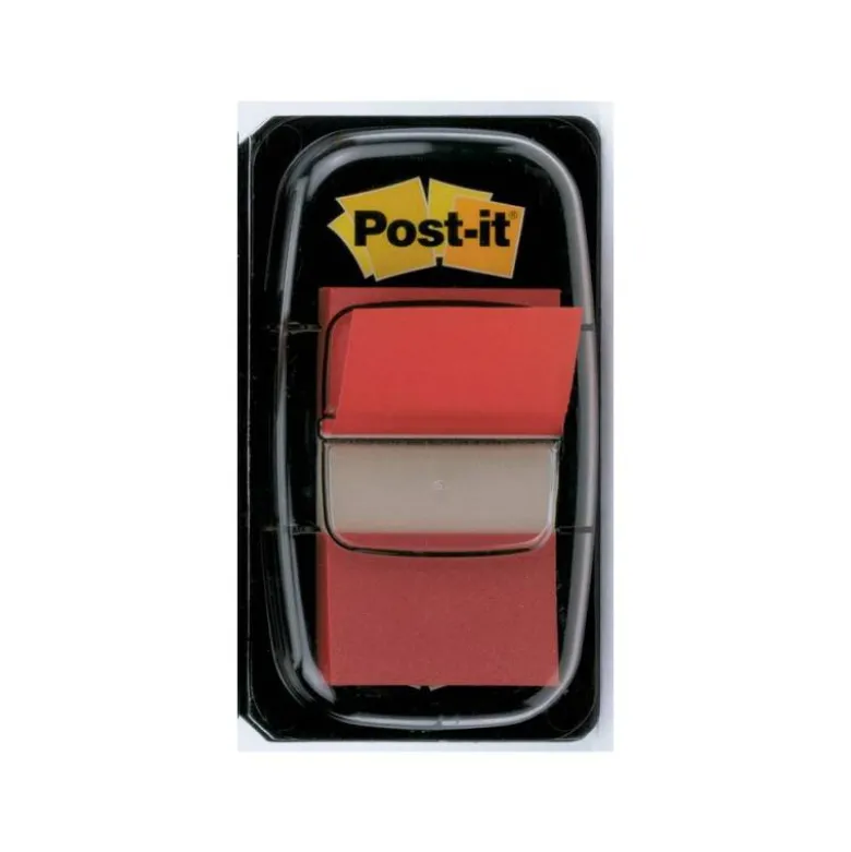 Banderitas separadoras 680-1 rojo. Dispensador de 50 unidades.
