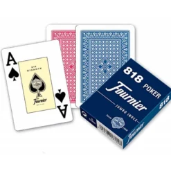 Baraja Poker ingles y Bridge Modelo 818/55 marca Fournier