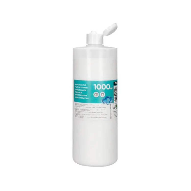 BARNIZ FIJATIVO LIDERPAPEL ACABADO BRILLANTE BOTE DE 1000 ML