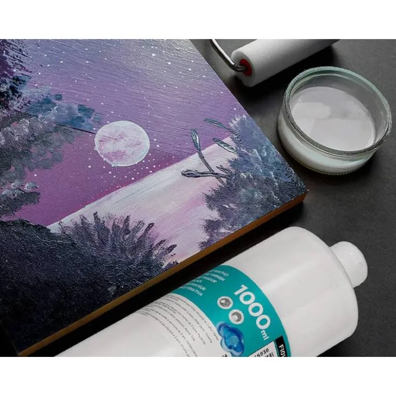 BARNIZ FIJATIVO LIDERPAPEL ACABADO BRILLANTE BOTE DE 1000 ML