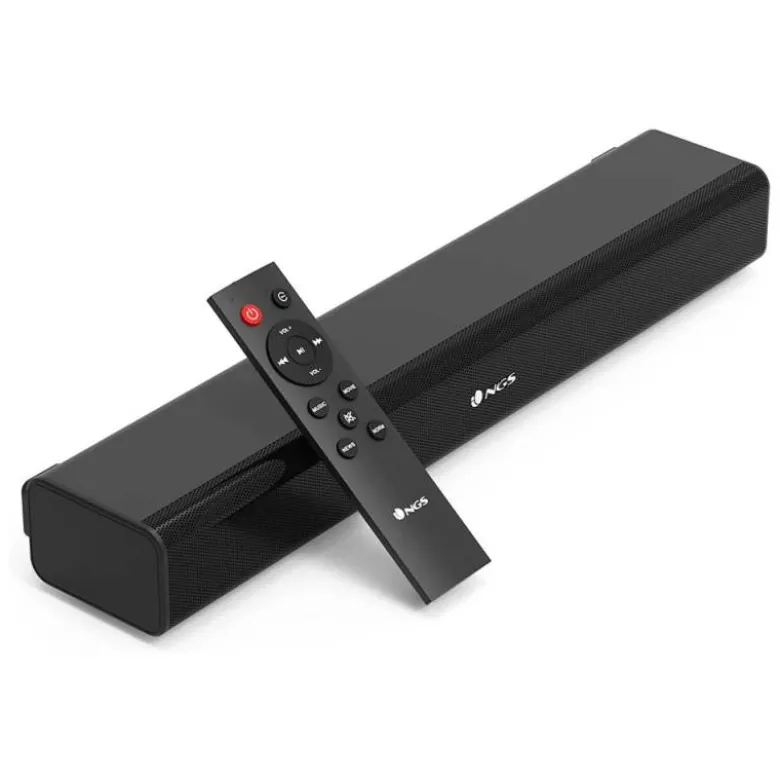 BARRA DE SONIDO NGS WIRELESS SOUNDBAR 40 W BLUETOOTH OPTICA / AUX / USB CON MANDO