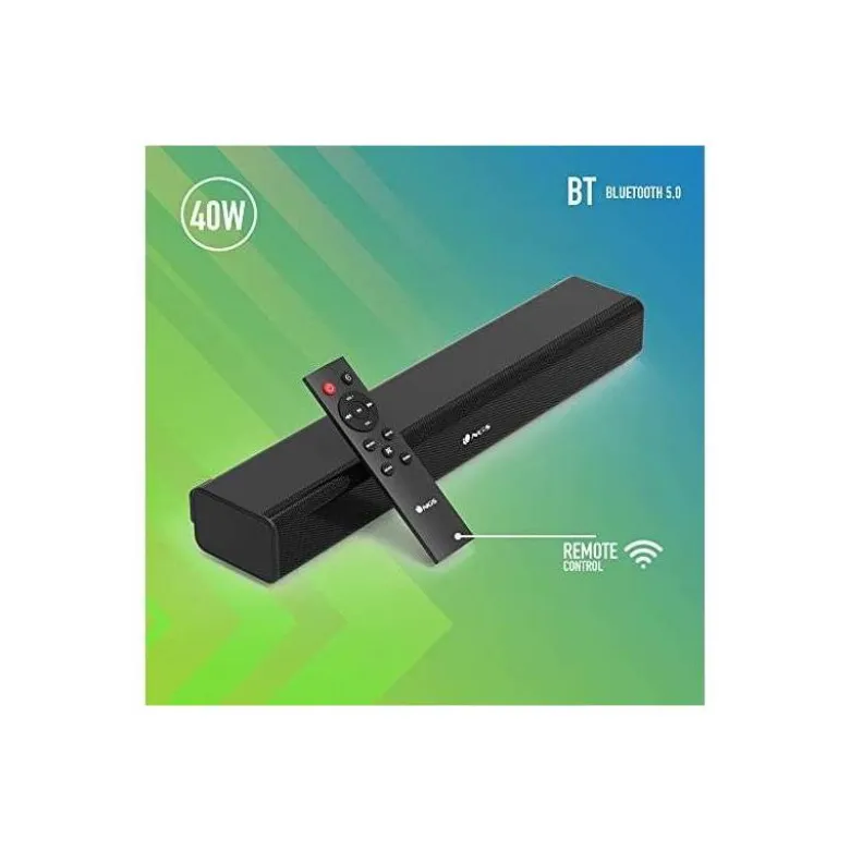 BARRA DE SONIDO NGS WIRELESS SOUNDBAR 40 W BLUETOOTH OPTICA / AUX / USB CON MANDO