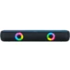 BARRA DE SONIDO Q-CONNECT BLUETOOTH CON ILUMINACION LED Y CONTROL DE VOLUMEN COLOR NEGRO