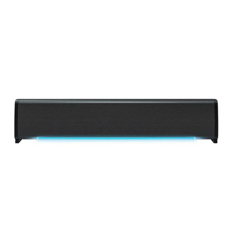 BARRA DE SONIDO Q-CONNECT PARA PC CON ILUMINACIÓN LED COLOR NEGRO