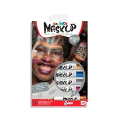 BARRA DE MAQUILLAJE CARIOCA MASK UP METALLIC CAJA DE 6 COLORES SURTIDOS
