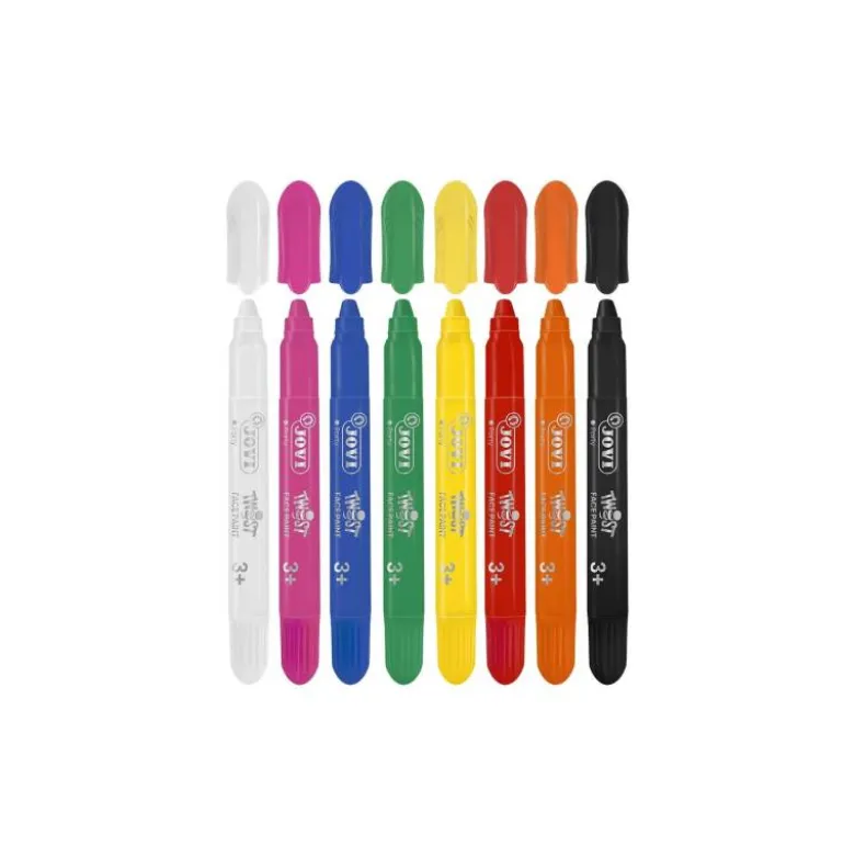 BARRA DE MAQUILLAJE JOVI TWIST MAKE-UP VERDE CAJA DE 5 UNIDADES