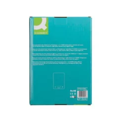 BASCULA PRECISION Q-CONNECT DIGITAL CON PANTALLA LCD PRECISION 1 GR CAPACIDAD DE 5 GR A 5 KG 200X135X16MM