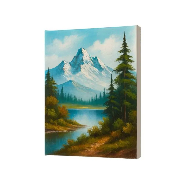 BASTIDOR 3D EXTRAGRUESO LIDERPAPEL 12P GRAPADO PARTE TRASERA ALGODON 100% 46X61 CM GRAMAJE 380G/M2 CERTIFICADO
