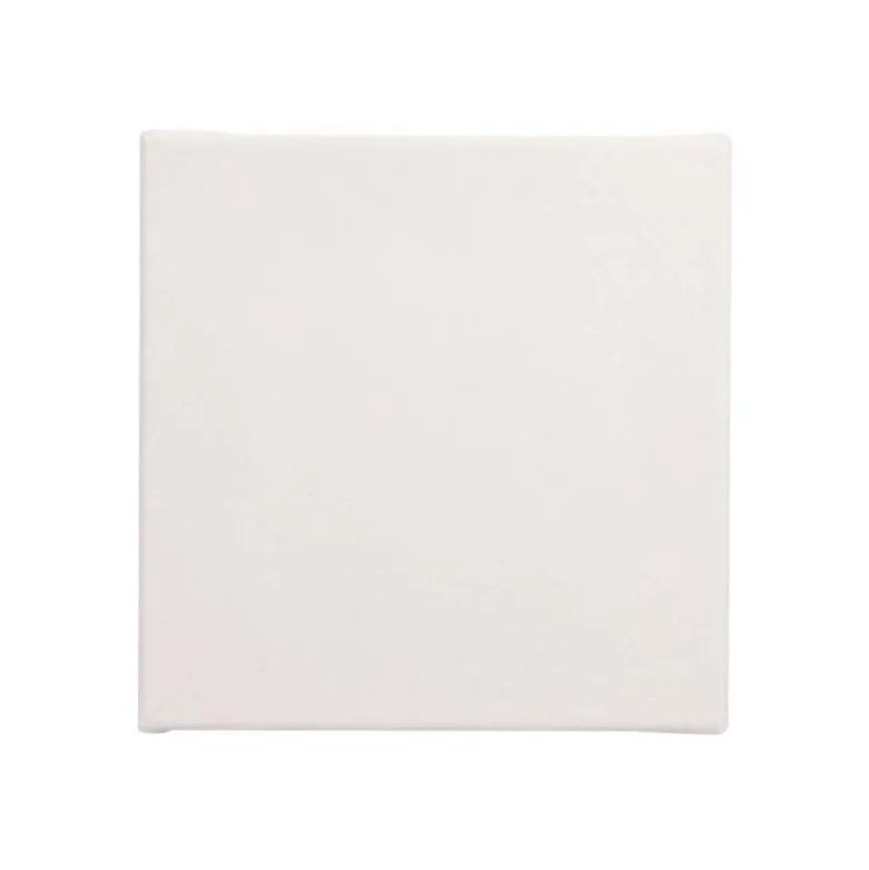BASTIDOR LIDERCOLOR LIENZO GRAPADO LATERAL ALGODON 100% 12X12 CM