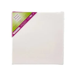 BASTIDOR LIDERCOLOR LIENZO GRAPADO LATERAL ALGODON 100% 20X20 CM