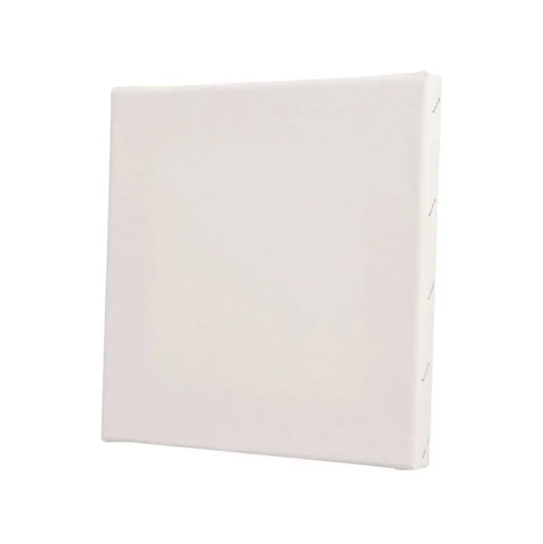 BASTIDOR LIDERCOLOR LIENZO GRAPADO LATERAL ALGODON 100% 30X30 CM