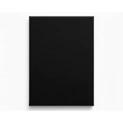 BASTIDOR NEGRO LIDERPAPEL 12P LIENZO GRAPADO PARTE TRASERA ALGODON 100% 46X61 CM GRAMAJE 320G/M2 CERTIFICADO FSC