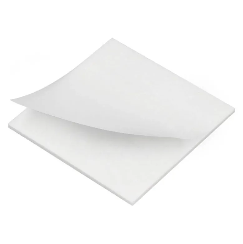BLOC DE NOTAS ADHESIVAS QUITA Y PON Q-CONNECT 76X76 MM REMOVIBLE PLASTICO TRANSLUCIDO BLANCO CON 50