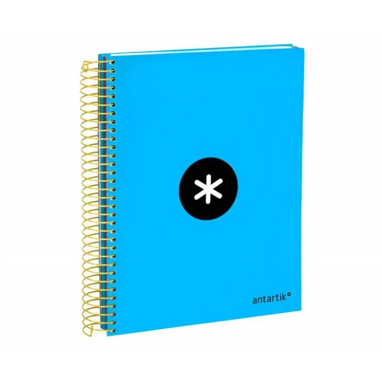 Bloc Espiral Liderpapel A5 serie Antartik azul 120 hojas