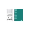 Bloc Espiral Liderpapel DIN A4 Inspire 160 hojas Tapa Extradura Verde