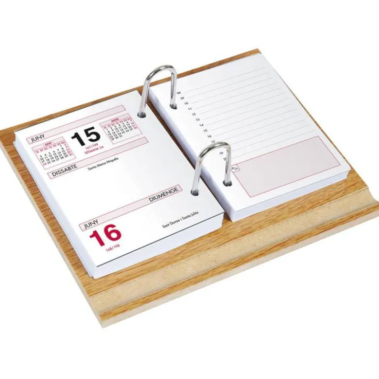 BLOC BUFETE LIDERPAPEL 2025 80X110 MM PAPEL 80 GR TEXTO EN CATALAN