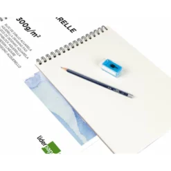 Bloc de dibujo acuarela Liderpapel folio 10 hojas 300 gr