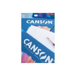 Bloc de dibujo Canson Din A4 10 hojas 370 gr espiral Acuarela