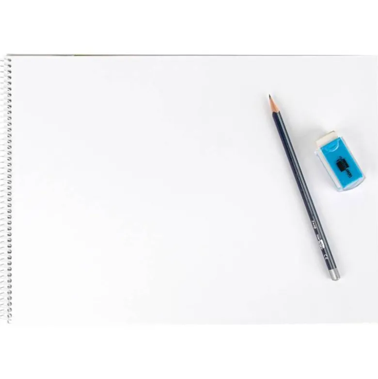 Bloc de dibujo Liderpapel Cuarto 20 hojas 90 gr