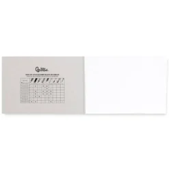 Bloc de dibujo Liderpapel encolado Folio 20 hojas 180 gr sin recuadro