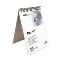 Bloc de dibujo Liderpapel esbozos 210x297mm 100 hojas 90 gr