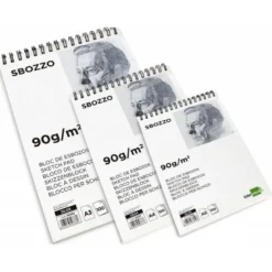 Bloc de dibujo Liderpapel esbozos 210x297mm 100 hojas 90 gr