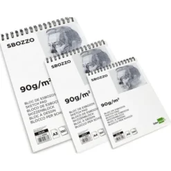Bloc de dibujo Liderpapel esbozos Din A3 100 hojas 90 gr
