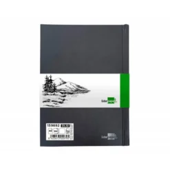 BLOC DE DIBUJO LIDERPAPEL ESBOZOS DIN A5 100 HOJAS 100 GR COLOR NEGRO
