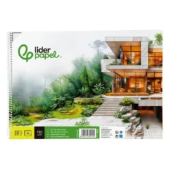Bloc de dibujo Liderpapel Folio 20 hojas 130 gr