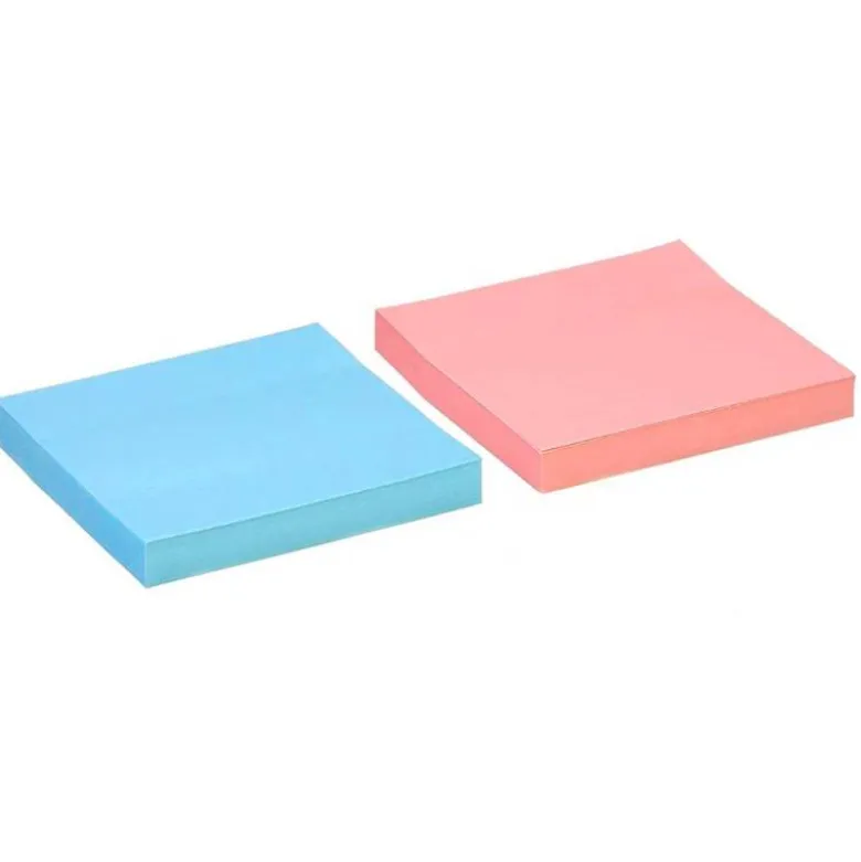 BLOC DE NOTAS ADHESIVAS QUITA Y PON Q-CONNECT 76X76 MM 100% PAPEL RECICLADO COLORES PASTELES EN CAJA DE CARTON