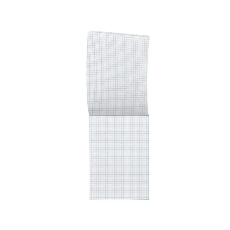 Bloc de notas Din A6 encolado marca Liderpapel 80 hojas cuadricula 4 mm