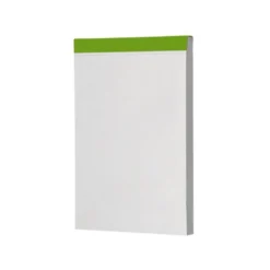 Bloc de notas Din A5 encolado marca Liderpapel liso 80 hojas