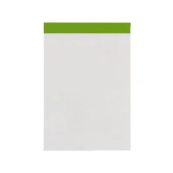 Bloc de notas Din A5 encolado marca Liderpapel liso 80 hojas